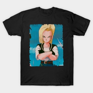 ANDROID 18 MERCH VTG T-Shirt